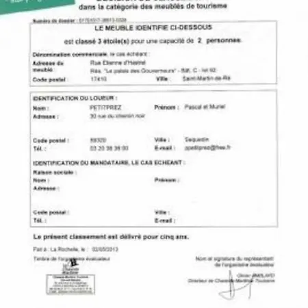 Joli Studio3* , Pierre&vac St Martin En Re