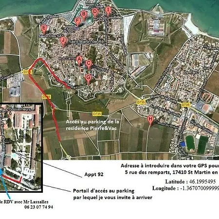 Apartman Joli Studio3* , Pierre&vac St Martin En Re *